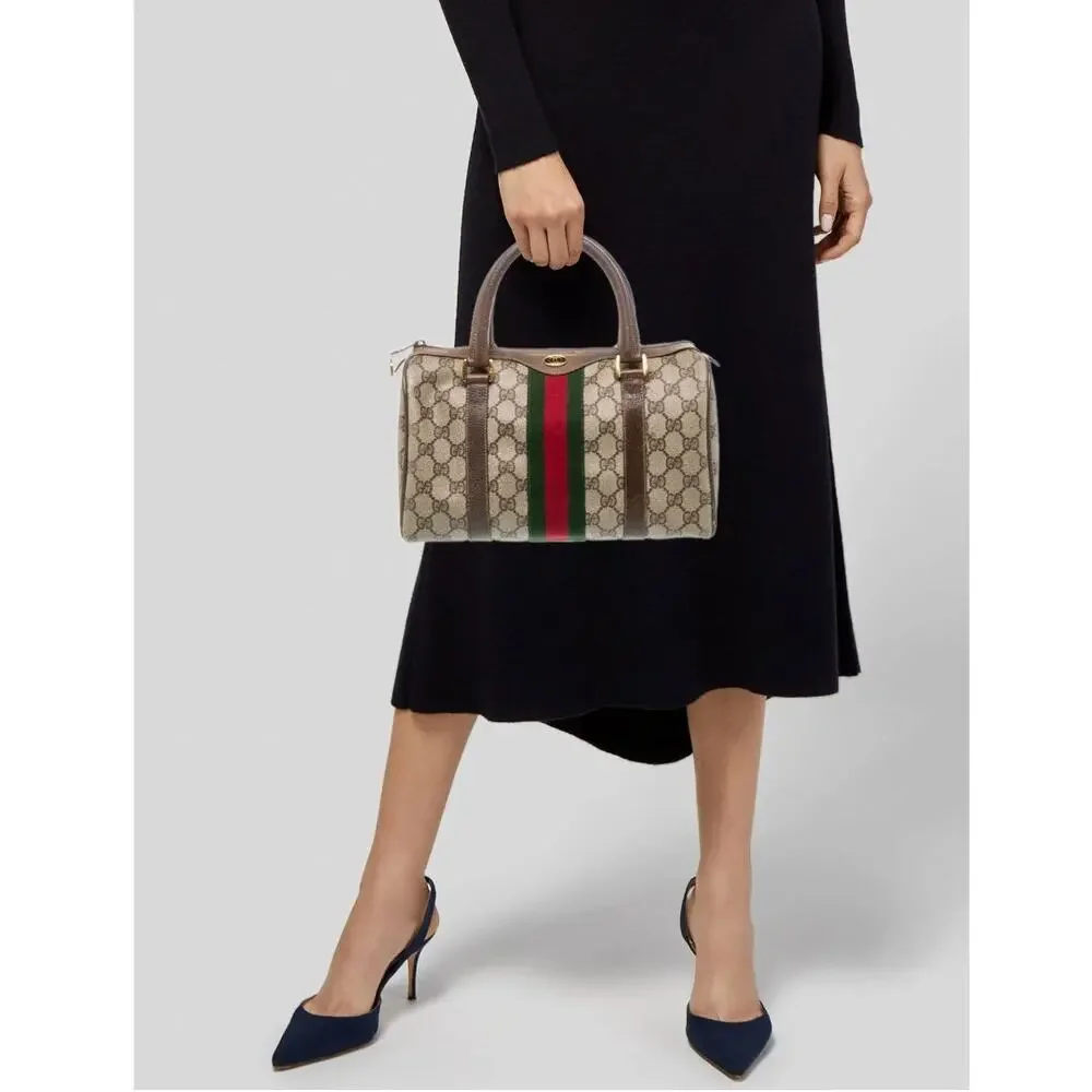 GUCCI Supreme Boston Bag